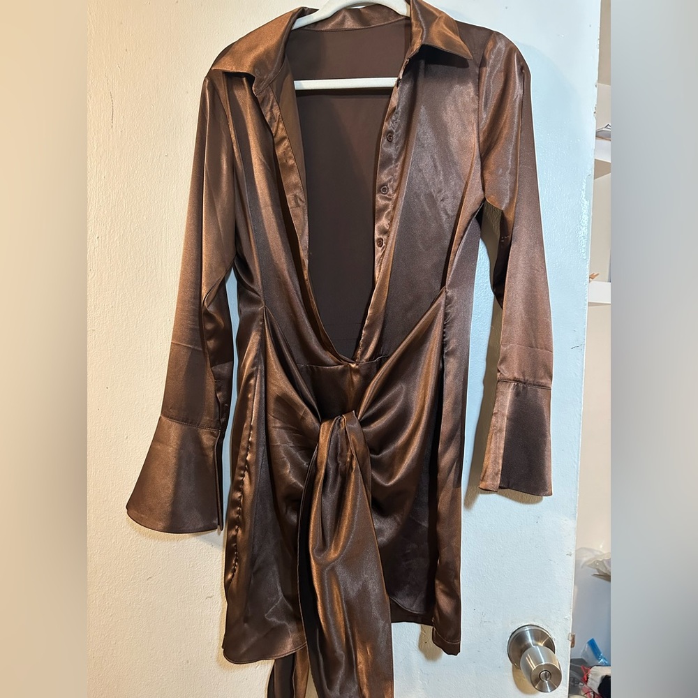 Small brown dress